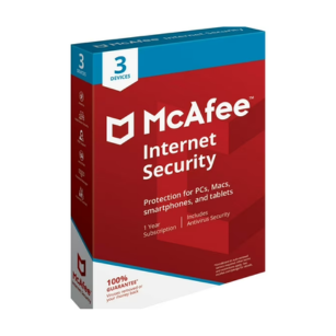 McAfee Internet Security 3-Device Antivirus