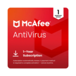 McAfee AntiVirus 1-Device Windows Protection